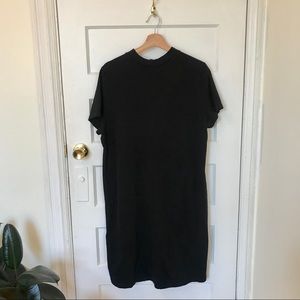 High Neck T-Shirt Dress